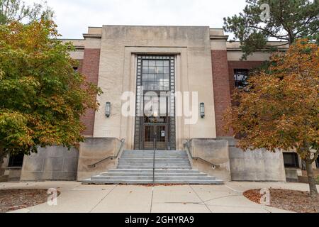 Ann Arbor, MI - 4. September 2021: The W.K. Kellogg Institute auf dem Campus der University of Michigan Stockfoto