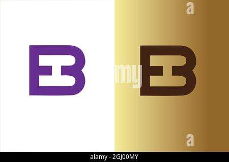 SYMBOL FÜR DEN MARKENNAMEN DES BUSSINES INITAIL-LOGOS Stock Vektor