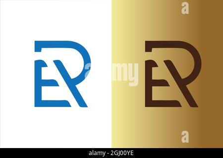 SYMBOL FÜR DEN MARKENNAMEN DES BUSSINES INITAIL-LOGOS Stock Vektor