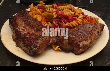 Steak Stockfoto