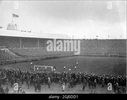 FA Cup Final West Ham United 1923 gegen Bolton Wanderers Stockfoto