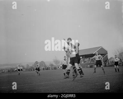 Aylesford P. Mills V Finnland . Januar 1947 Stockfoto