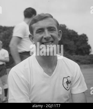 DANNY BLANCHFLOWER - PORTRAIT DES FUSSBALLERS, TOTTENHAM HOTSPUR FOOTBALL CLUB, SPURS FC - 5. AUGUST 1961 Stockfoto