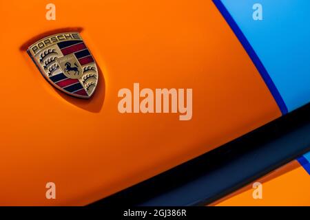 Everrati Electric Porsche 911 Coupe Stockfoto