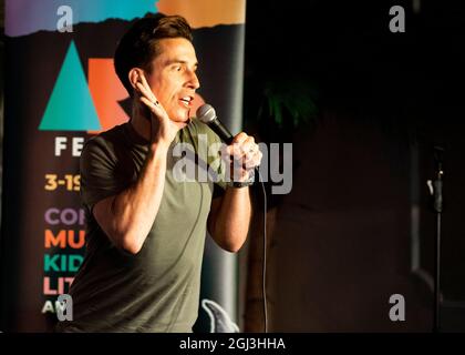 Russell Kane, Comedian, Best Newcomer, Southend Arts Festival, Essex © Clarissa Debenham / Alamy Stockfoto