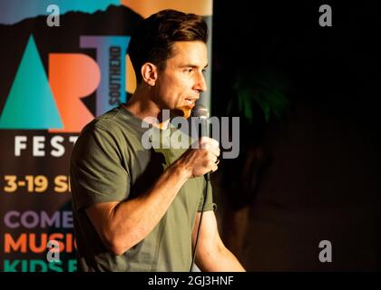 Russell Kane, Comedian, Best Newcomer, Southend Arts Festival, Essex © Clarissa Debenham / Alamy Stockfoto