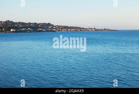 Salish Sea and Oak Bay, Vancouver Island BC Kanada Stockfoto