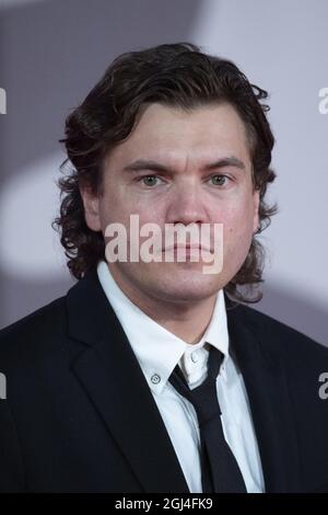 Emile Hirsch bei der Halloween Kills Premiere im Rahmen der 78. Internationalen Filmfestspiele von Venedig am 08. September 2021 in Venedig, Italien. Foto von Aurore Marechal/ABACAPRESS.COM Stockfoto