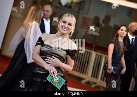 Venedig, Italien. September 2021. Anastacia nimmt am Mittwoch, den 8. September 2021, an den 78. Internationalen Filmfestspielen von Venedig Teil. Foto von Rocco Spaziani/UPI Credit: UPI/Alamy Live News Stockfoto