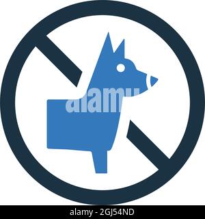 Tier, Vermeiden Symbol - Verwenden Sie für kommerzielle Zwecke, Printmedien, Web oder jede Art von Design-Projekte. Vektor-EPS-Datei. Stock Vektor