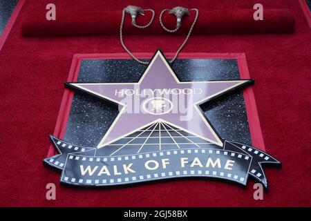 Der Star der Radiomoderatorin Kurt Alexander aka Big Boy wird am Mittwoch, den 8. September 20, bei einer Zeremonie auf dem Hollywood Walk of Fame vorgestellt Stockfoto