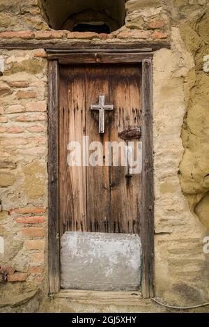 Georgien, Davit Gareja Kloster, Lavra Kirche und Kloster. Stockfoto