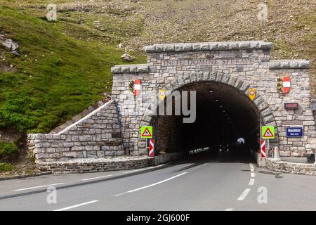 Hochalpenstraße Großglockner in Österreich Stockfoto