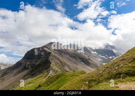 Hochalpenstraße Großglockner in Österreich Stockfoto