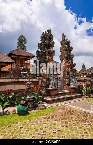 Pura Ulun Danu Beratan Tempel, Bali, Indonesien Stockfoto