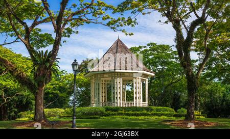 The Bandstand Gazebo, Singapore Botanic Gardens, Singapur. Stockfoto