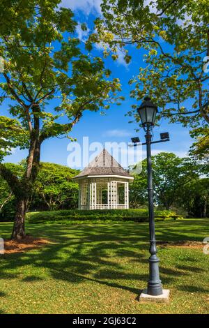 The Bandstand Gazebo, Singapore Botanic Gardens, Singapur. Stockfoto