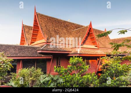 Thailand, Bangkok. Siam Square, Jim Thompson House. Stockfoto