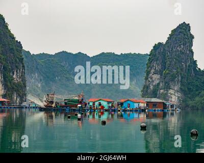 Asien, Vietnam, Bai Tu Long Bay, Bai Tu Long Nationalpark Stockfoto