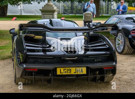 Ankunft am Concours of Elegance 2021 Stockfoto