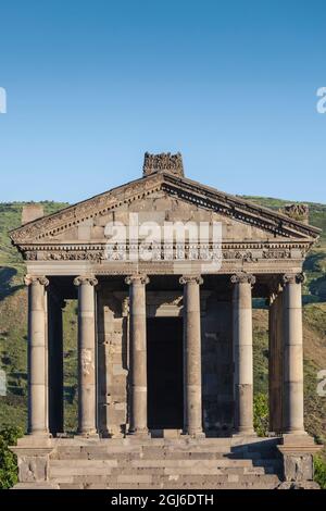 Armenien, Garni. Garni Tempel, 1. Jahrhundert. Stockfoto