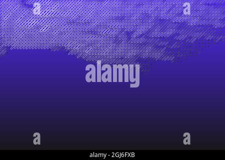 Vektorgrafik mit blauem Hintergrund. Skizze von hellweißen Linien. Stock Vektor