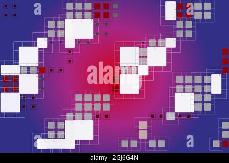 Abbildung mit Hintergrund mit Farbverlauf. Muster mit polygonalen geometrischen Formen. Diagonales Design Stock Vektor