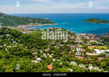 Charlotte Amalie, St. Thomas, US Virgin Islands. Stockfoto