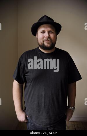 Markus Persson ist der Mann hinter der Mojang ab, einem Computerunternehmen, das auch das von Markus Persson entwickelte Computerspiel Minecraft verkauft. Das Spiel hat 1.8 Millionen Exemplare verkauft, obwohl es noch in der Entwicklung ist. Foto Emma Johansson / DN / SCANPIX / Kod 3000 Stockfoto