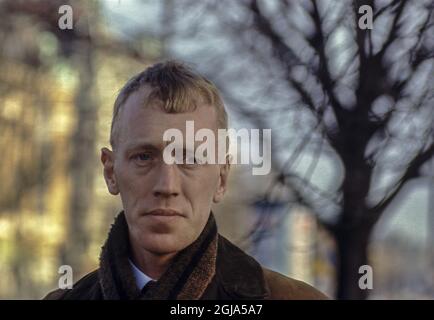 STOCKHOLM 19700905 Max von Sydow 1965. Schwedisch-französischer Schauspieler Max von Sydow 1965. Foto: Pressens Bild / TT Kod: 190 Stockfoto