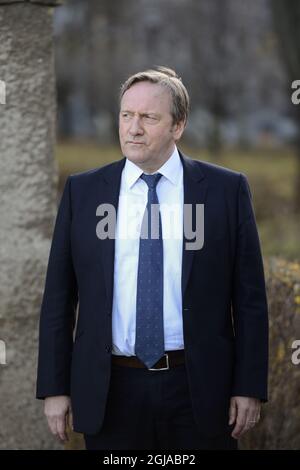 STOCKHOLM 2016-11-24 Neil Dudgeon wird während seines Besuchs in Stockholm, Schweden, am 24. November 2016 gesehen. Neil Dudgeon ist Hauptinspekteur John Barnaby in der Fernsehserie Â Midsomer MurdersÂ, die ihr 20-jähriges Bestehen feiert. Foto: Henrik Montgomery / TT / kod 10060 Stockfoto