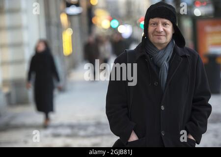 STOCKHOLM 20180206 ***DATEI *** Philippe Sands, britischer Rechtsanwalt und Autor. Foto Hossein Salmanzadeh / TT kod 11860 Stockfoto