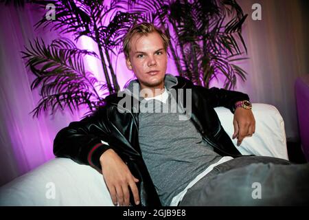 STOCKHOLM 20120304 Tim Bergling, Avicii. Foto Hanna Persson / DN / SCANPIX / Kod 3000 ** SVD OUT ** Stockfoto