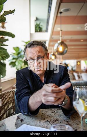 Michael Mosley, britischer Arzt und Wissenschaftsjournalist Foto: Anna-Karin Nilsson / EXP / TT / kod 7141 Stockfoto