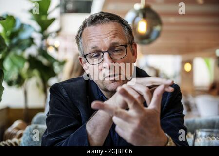 Michael Mosley, britischer Arzt und Wissenschaftsjournalist Foto: Anna-Karin Nilsson / EXP / TT / kod 7141 Stockfoto