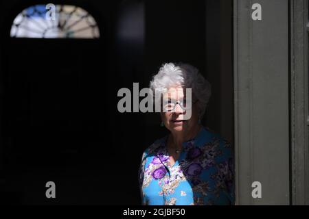 STOCKHOLM 20180717 Schwedens Prinzessin Christina, Frau Magnuson, wurde am 03. August 2018 75 Jahre alt. Foto: Hossein Salmanzadeh / TT / Code 11860 Stockfoto