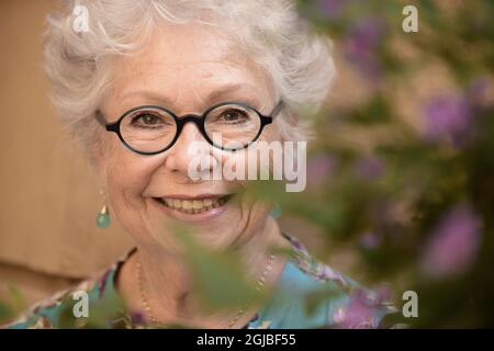 STOCKHOLM 20180717 Schwedens Prinzessin Christina, Frau Magnuson, wurde am 03. August 2018 75 Jahre alt. Foto: Hossein Salmanzadeh / TT / Code 11860 Stockfoto