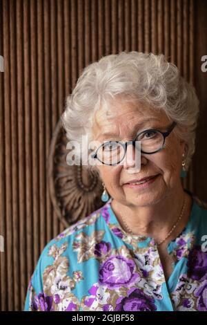 STOCKHOLM 20180717 Schwedens Prinzessin Christina, Frau Magnuson, wurde am 03. August 2018 75 Jahre alt. Foto: Hossein Salmanzadeh / TT / Code 11860 Stockfoto