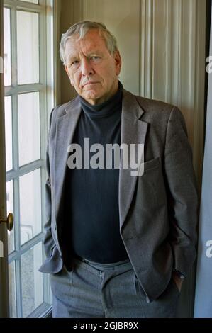 STOCKHOLM 20110526 DATEI FOTO der israelische Schriftsteller Amos Oz wurde am 26. Mai 2011 in Stockholm, Schweden, fotografiert. Der israelische Autor Amos Oz ist im Alter von 79 Jahren gestorben. Foto: Leif R Jansson / SCANPIX / kod 10020 Stockfoto