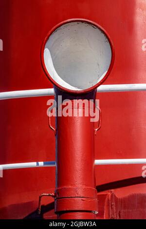 Dampflok, San Francisco, Kalifornien, USA. Stockfoto