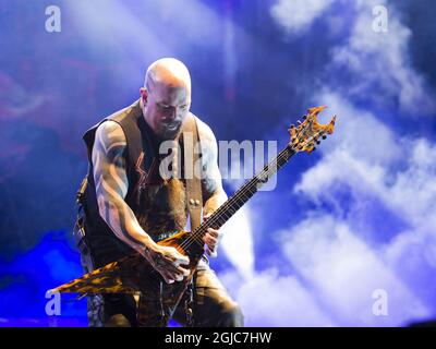 Sweden Rock Festival 2019. Kerry King, Slayer 2019-06-07 (c) NILSSON RICKARD / Aftonbladet / TT * * * EXPRESSEN AUS * * * AFTONBLADET / 85703 Stockfoto