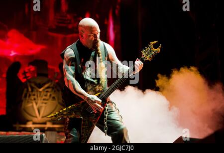 Sweden Rock Festival 2019. Kerry King, Slayer 2019-06-07 (c) NILSSON RICKARD / Aftonbladet / TT * * * EXPRESSEN AUS * * * AFTONBLADET / 85703 Stockfoto