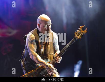 Sweden Rock Festival 2019. Kerry King, Slayer 2019-06-07 (c) NILSSON RICKARD / Aftonbladet / TT * * * EXPRESSEN AUS * * * AFTONBLADET / 85703 Stockfoto