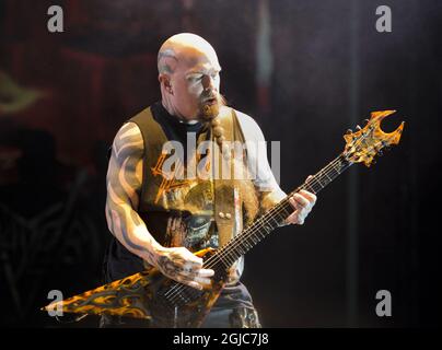 Sweden Rock Festival 2019. Kerry King, Slayer 2019-06-07 (c) NILSSON RICKARD / Aftonbladet / TT * * * EXPRESSEN AUS * * * AFTONBLADET / 85703 Stockfoto