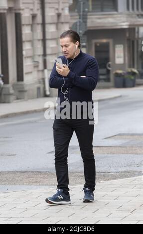 Martin Lorentzon, schwedischer Unternehmer und Mitbegründer von Tradedoubler und Spotify bei der Ankunft in Brilliant Minds, Grand Hotel, Stockholm 2019-06-13 (c) Johan Jeppsson / TT Kod 2551 Stockfoto