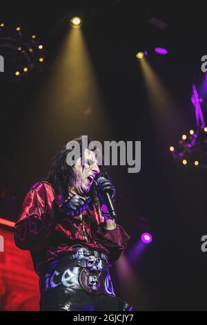 Alice Cooper in concert, Hovet, Stockholm, 2019-09-27 (c) BYRMO CAROLINA / Aftonbladet / TT * * * EXPRESSEN OUT * * AFTONBLADET / 85440 Stockfoto