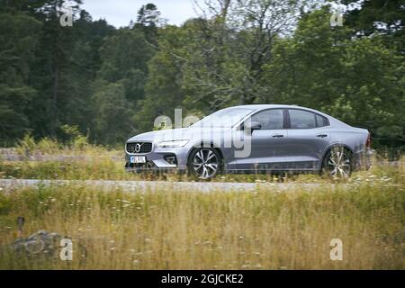 Volvo S60 T5 Straßenfahrzeuge Verkehrskommunikation Verkehr Foto: Fredrik Persson / TT / Kod 1081 Stockfoto