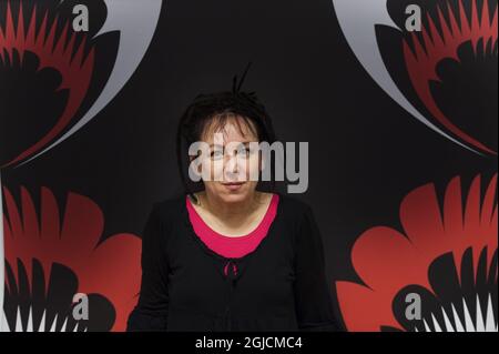 STOCKHOLM 20111027 Datei die polnische Schriftstellerin Olga Tokarczuk erhält den Nobelpreis für Literatur 2018. Foto: Leif R Jansson / SCANPIX / kod 10020 Stockfoto