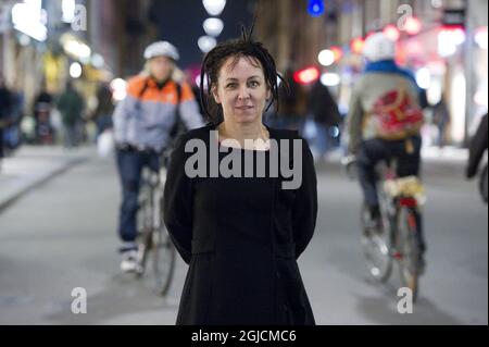 STOCKHOLM 20111027 Datei die polnische Schriftstellerin Olga Tokarczuk erhält den Nobelpreis für Literatur 2018. Foto: Leif R Jansson / SCANPIX / kod 10020 Stockfoto