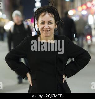 STOCKHOLM 20111027 Datei die polnische Schriftstellerin Olga Tokarczuk erhält den Nobelpreis für Literatur 2018. Foto: Leif R Jansson / SCANPIX / kod 10020 Stockfoto